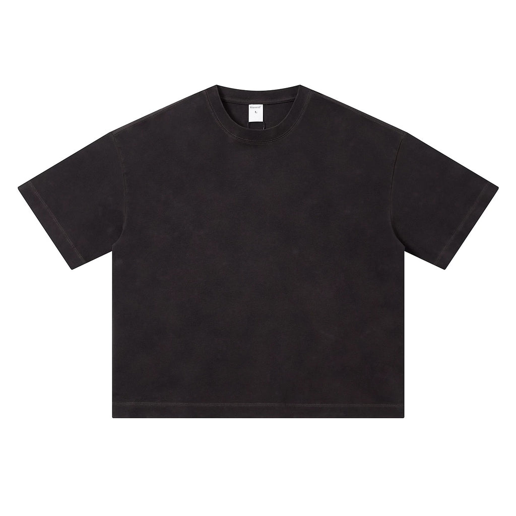 Retro-Waschung Unisex-Kurzarmshirt