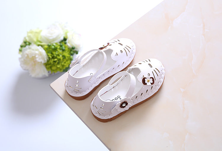 Mädchen Sandalen mit Katzen-Design | LuxeStyle