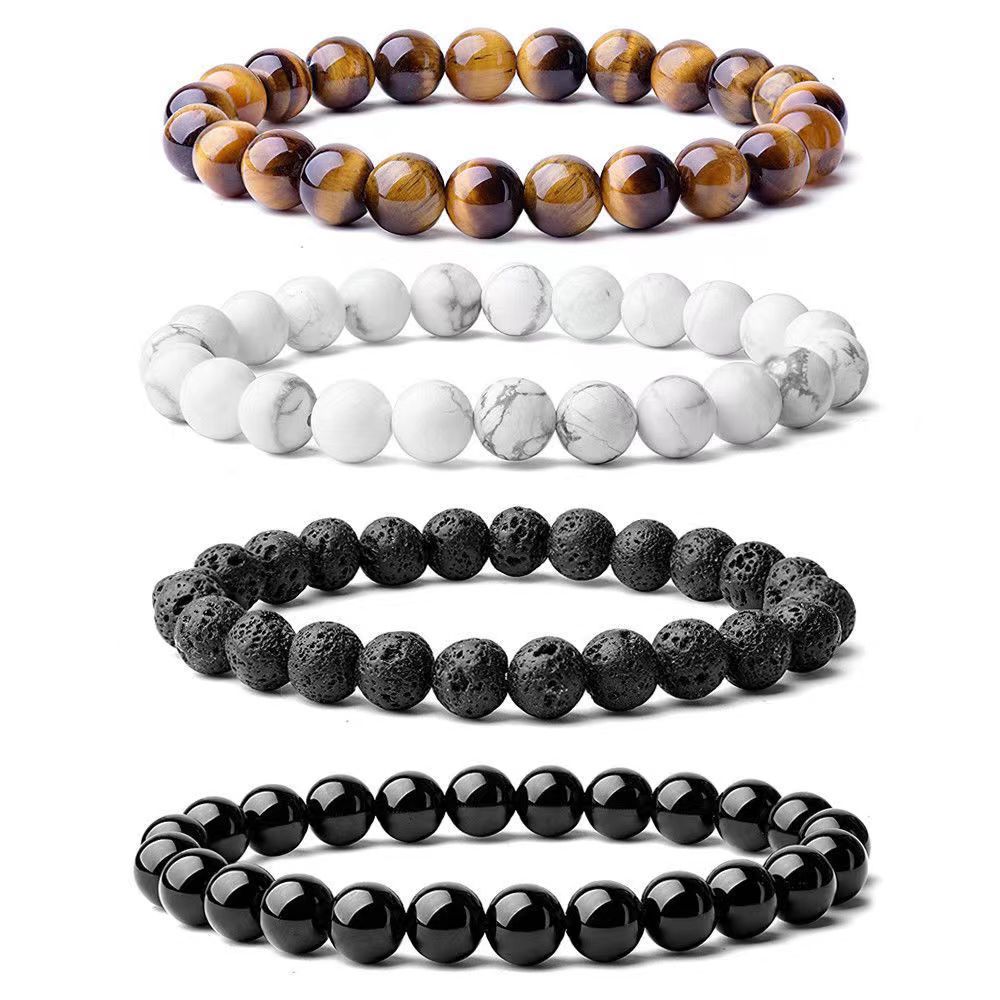 Armband-Set aus Naturstein – Bild 7 | LuxeStyle