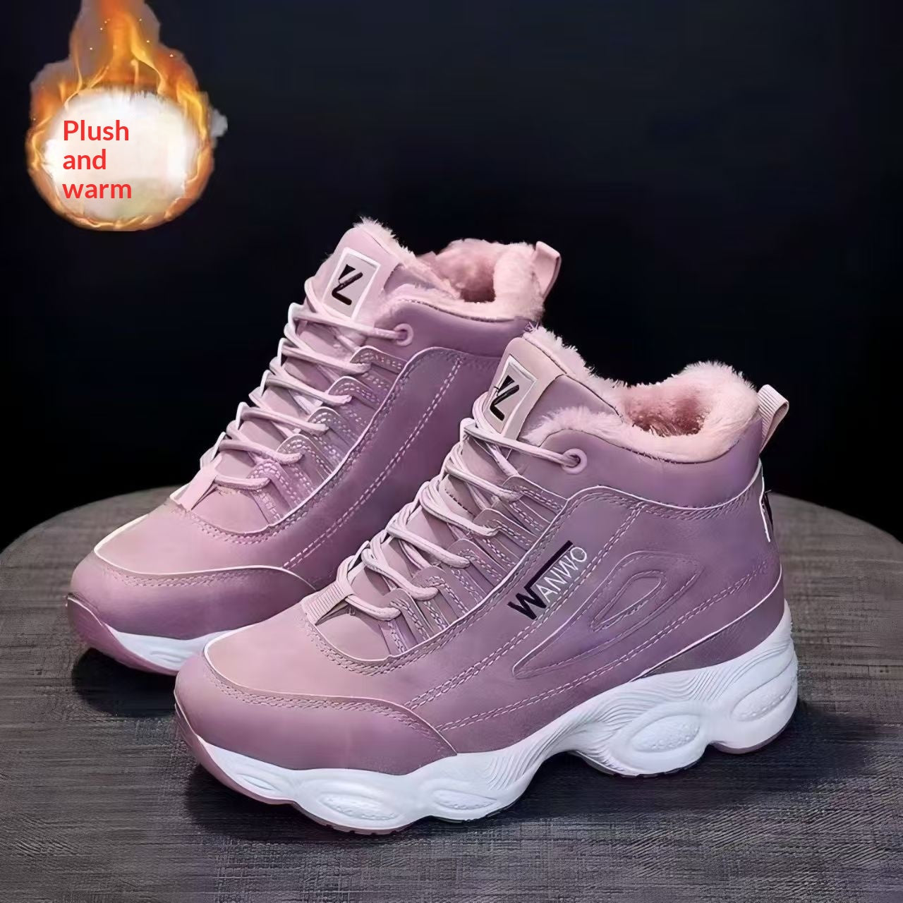 Wärmende Schneestiefel für Damen