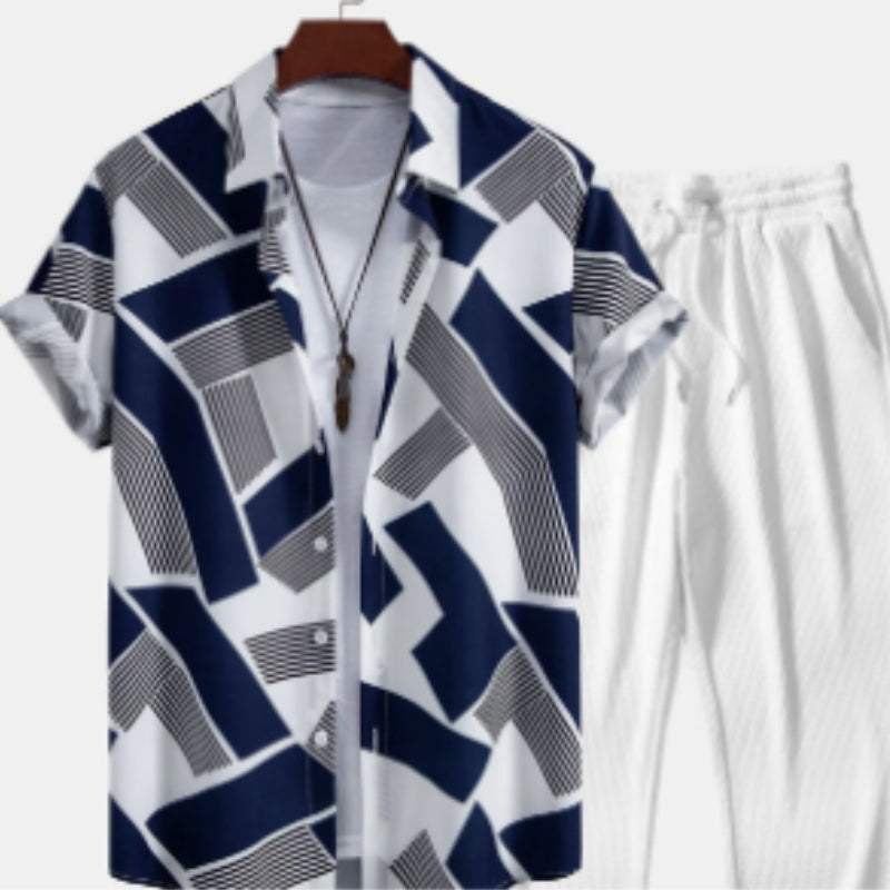 Freizeit Hemd Hawaii-Stil für Herren – Bild 5 | LuxeStyle
