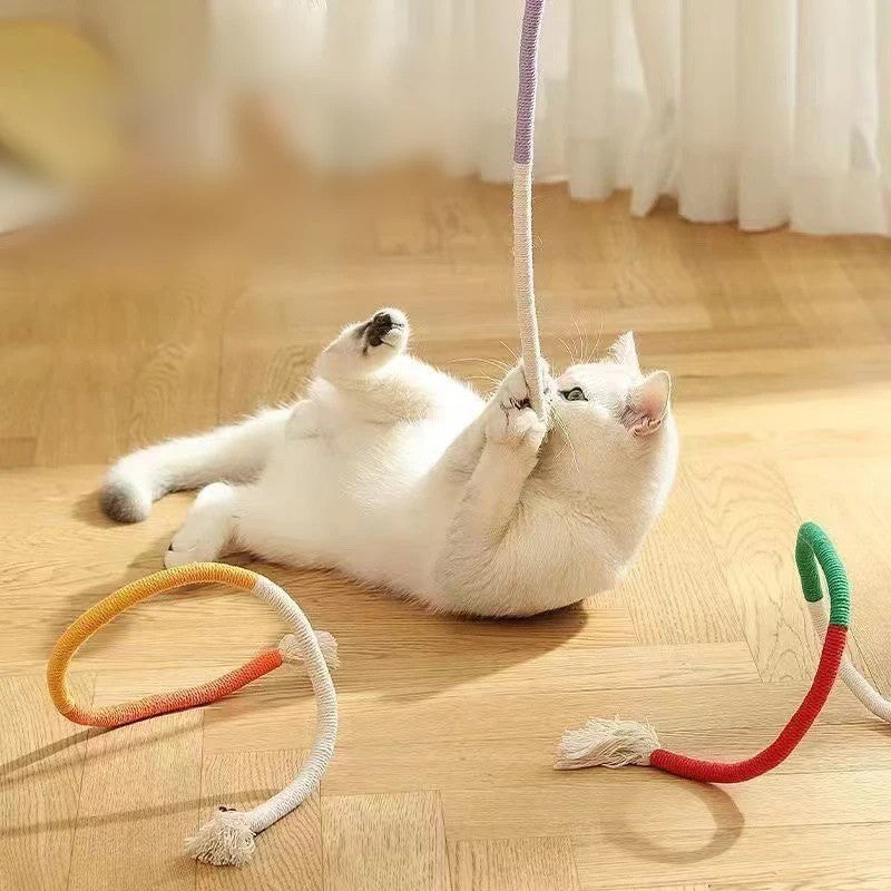 3er-Set Katzenminze-Seil für Zahnreinigung