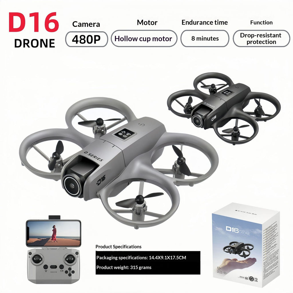 D16 Mini-Drohne mit Dual-Kamera