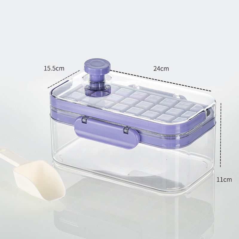 Silikon Eiswürfelform mit Presse – Bild 9 | LuxeStyle