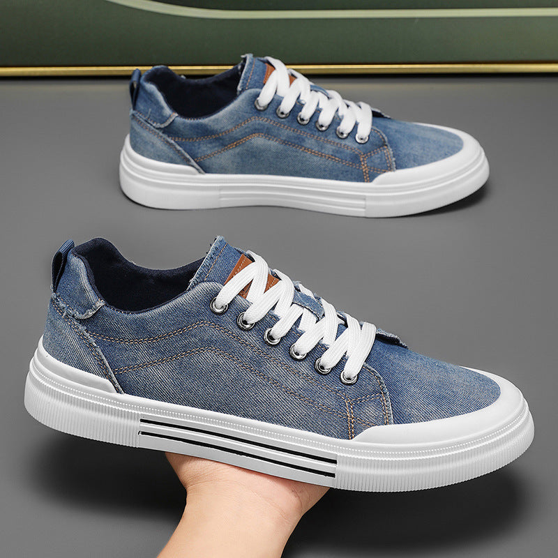 Atmungsaktive Canvas-Sneaker für Herren | LuxeStyle