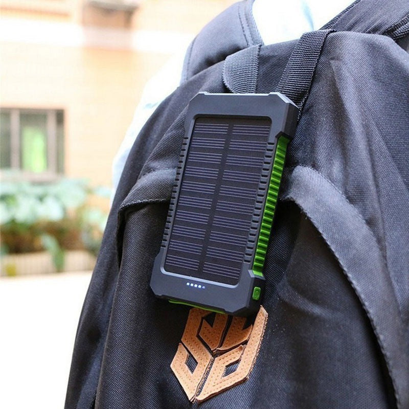 Outdoor Solar Powerbank 20000mAh mit LED & Kompass