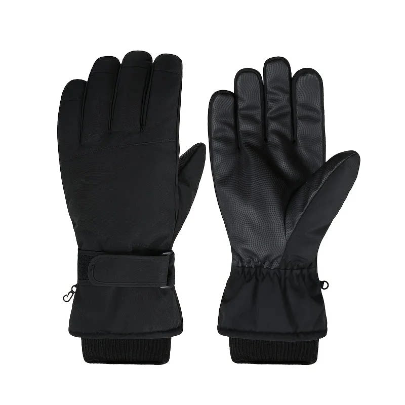 Winddichte Ski-Handschuhe M/L – Polyester – Bild 6 | LuxeStyle