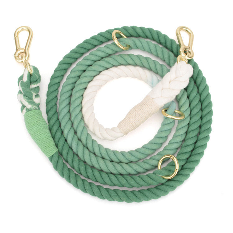 Farbige Hunde-Doppelleine «Rainbow» – Bild 10 | LuxeStyle