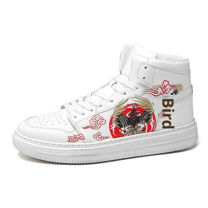 High-Top Sneaker mit Tiermuster – Bild 2 | LuxeStyle