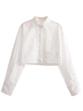 Kurzarmige Bluse