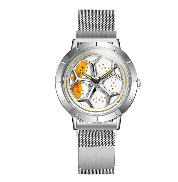 Sanda Wheel Quarz-Uhr – 43 mm, 30 m wasserdicht – Bild 20 | LuxeStyle