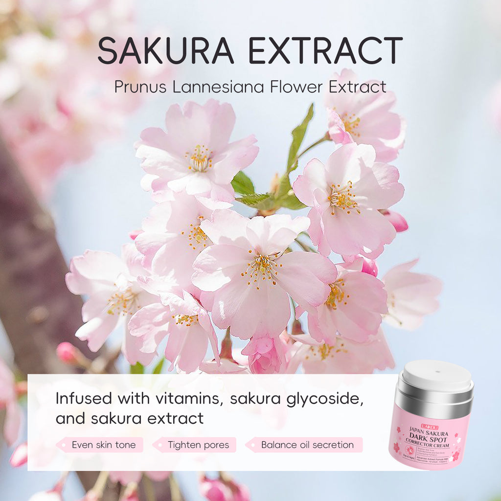 Feuchtigkeitsspendende Kirschblüten-Creme 50g – Bild 3 | LuxeStyle