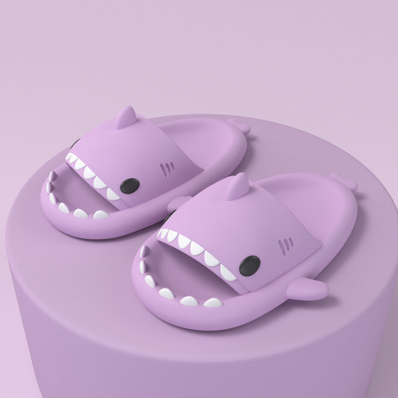 Shark-Cartoon-Slipper, weich & rutschsicher