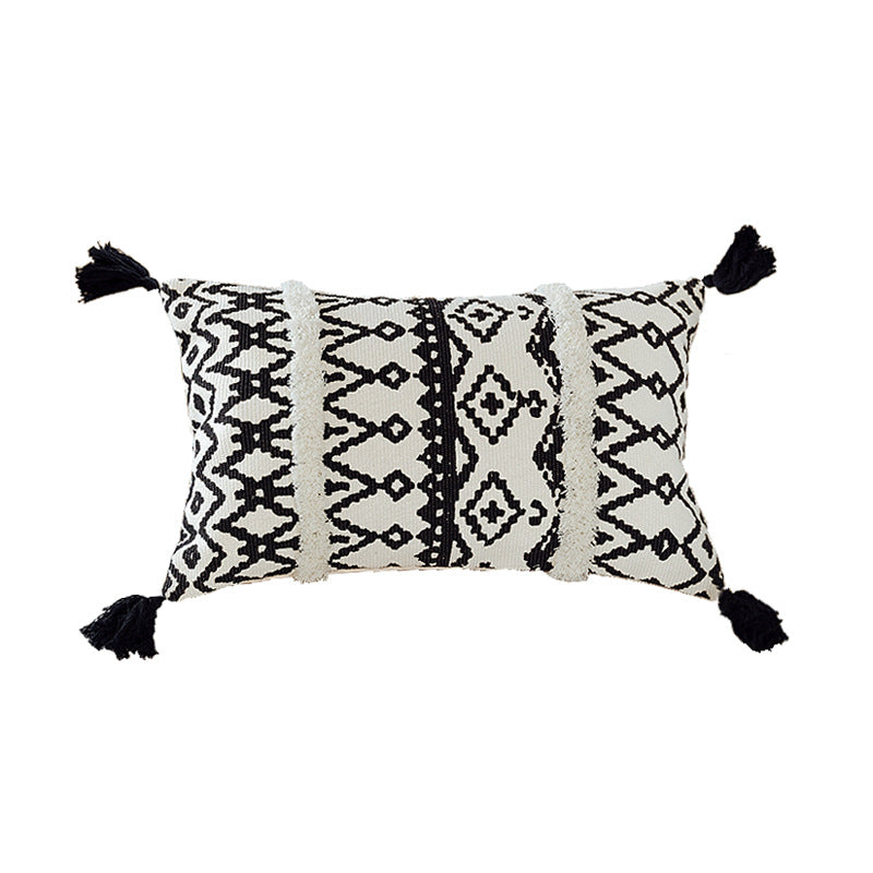 Marokkanisches Kissen mit Quasten – Bild 2 | LuxeStyle