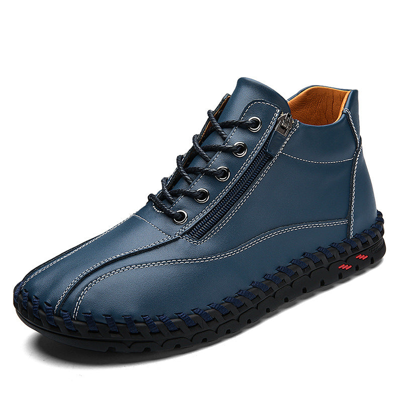 Mid-Top Casual-Schuhe mit Reissverschluss – Bild 9 | LuxeStyle