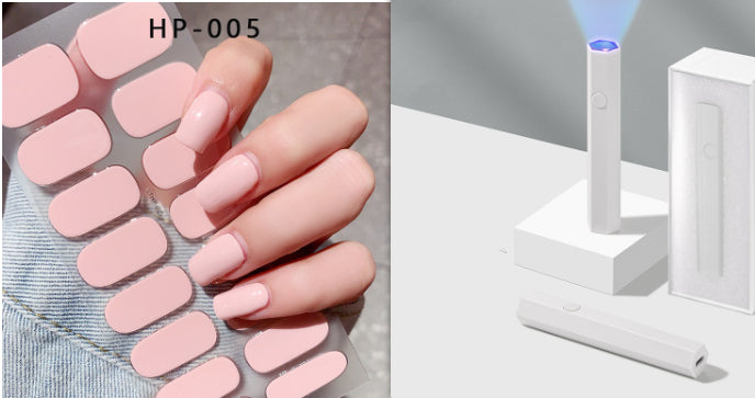 Blush UV Semi-Cured Gel-Nagelsticker – Bild 16 | LuxeStyle