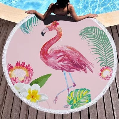 Rundes Strandtuch 150 × 150 cm – Bild 14 | LuxeStyle