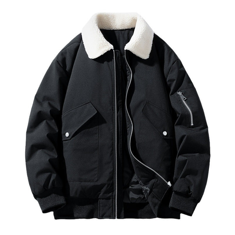 Herren Baumwolljacke mit Fleece-Futter – Bild 2 | LuxeStyle