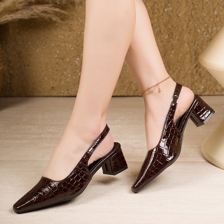Retro-Chic Pumps mit Chunky-Absatz