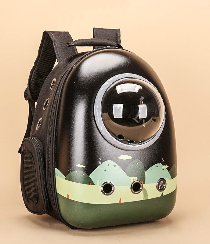 Haustier Rucksack "Cat Bag" mit Sichtfenster – Bild 3 | LuxeStyle