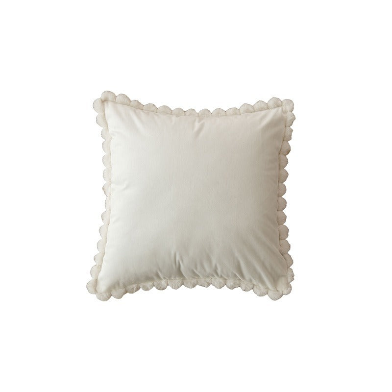 Samtkissenbezug mit Spitze – Bild 3 | LuxeStyle