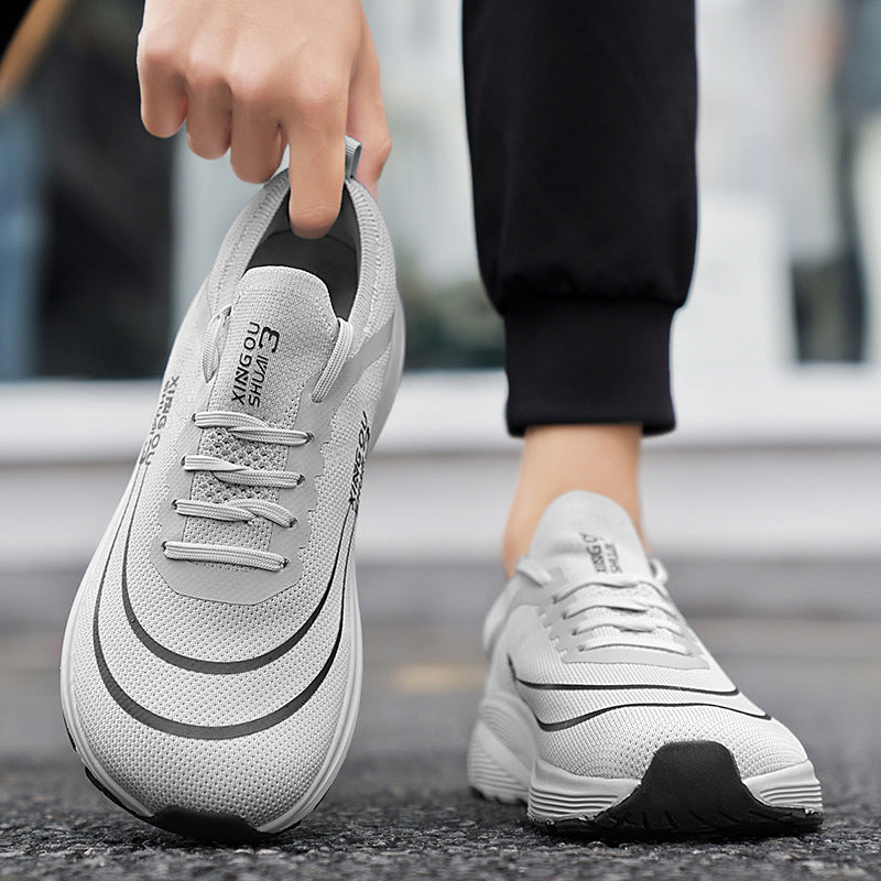 Flyknit Mesh Sportschuhe mit breiter Sohle – Bild 5 | LuxeStyle