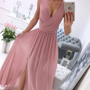 Leichtes Polyester Kleid | LuxeStyle