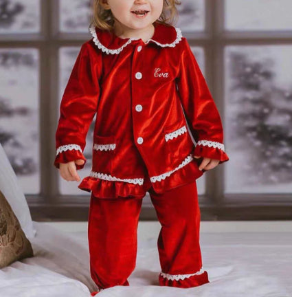 Kinder Pyjama-Set aus Baumwolle – Bild 2 | LuxeStyle