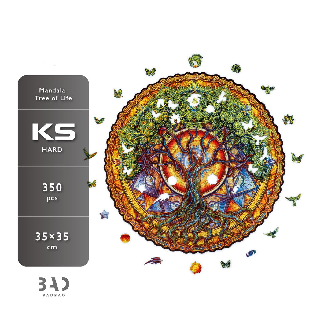 Holz-Mandala-Rätsel – Bild 11 | LuxeStyle