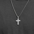 Halskette mit Kreuz-Anhänger aus Edelstahl – Bild 5 | LuxeStyle