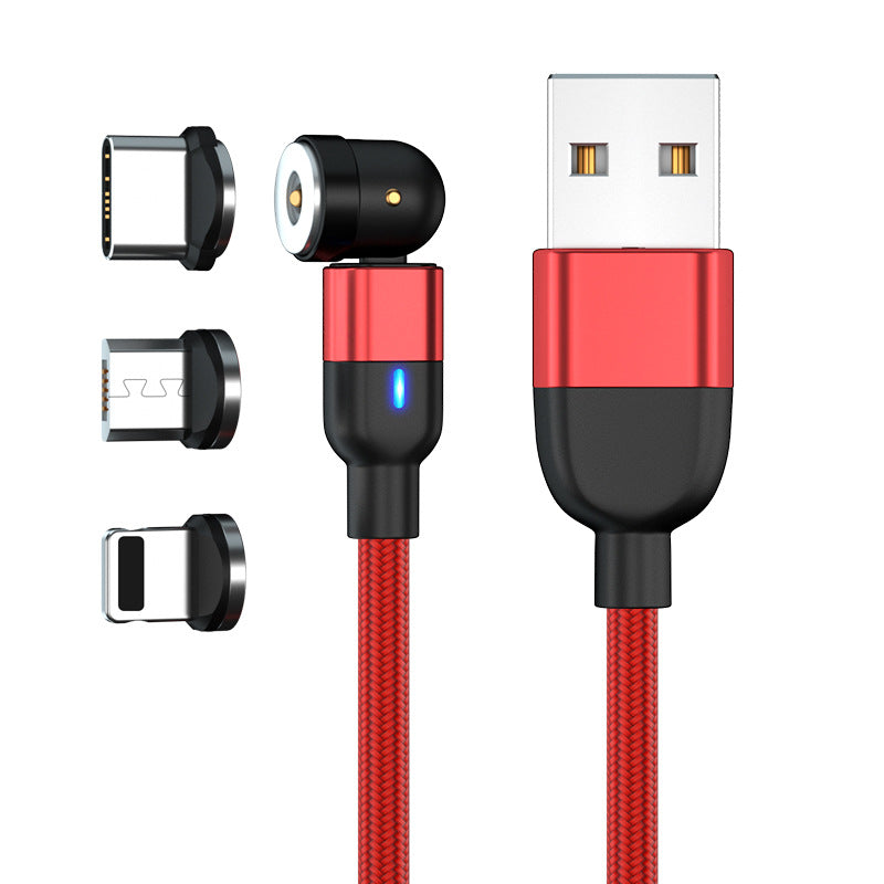 Magnetisches 3-in-1 Ladekabel (540° drehbar)