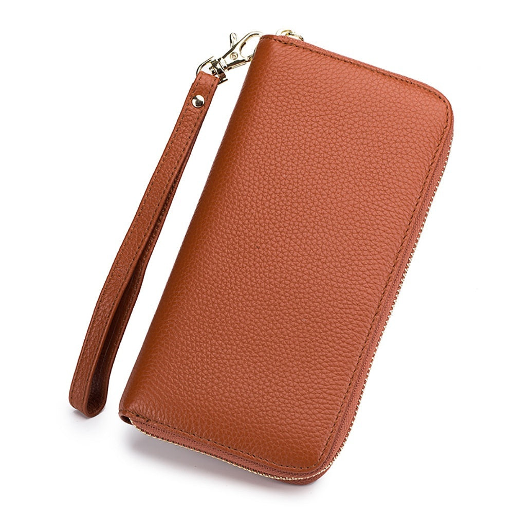 Damen Portemonnaie aus Leder mit Quaste – Bild 6 | LuxeStyle