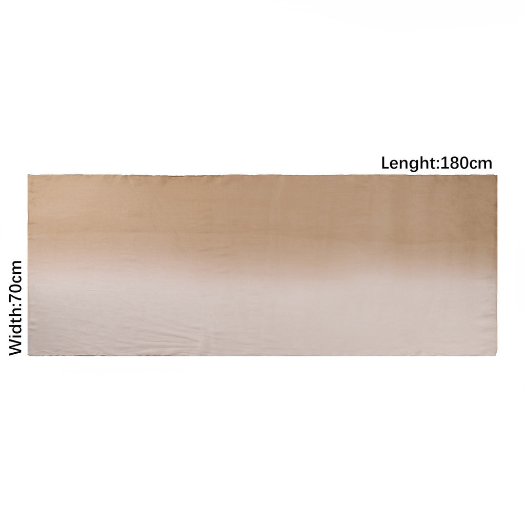 Farbverlauf Satin Crinkle Schal