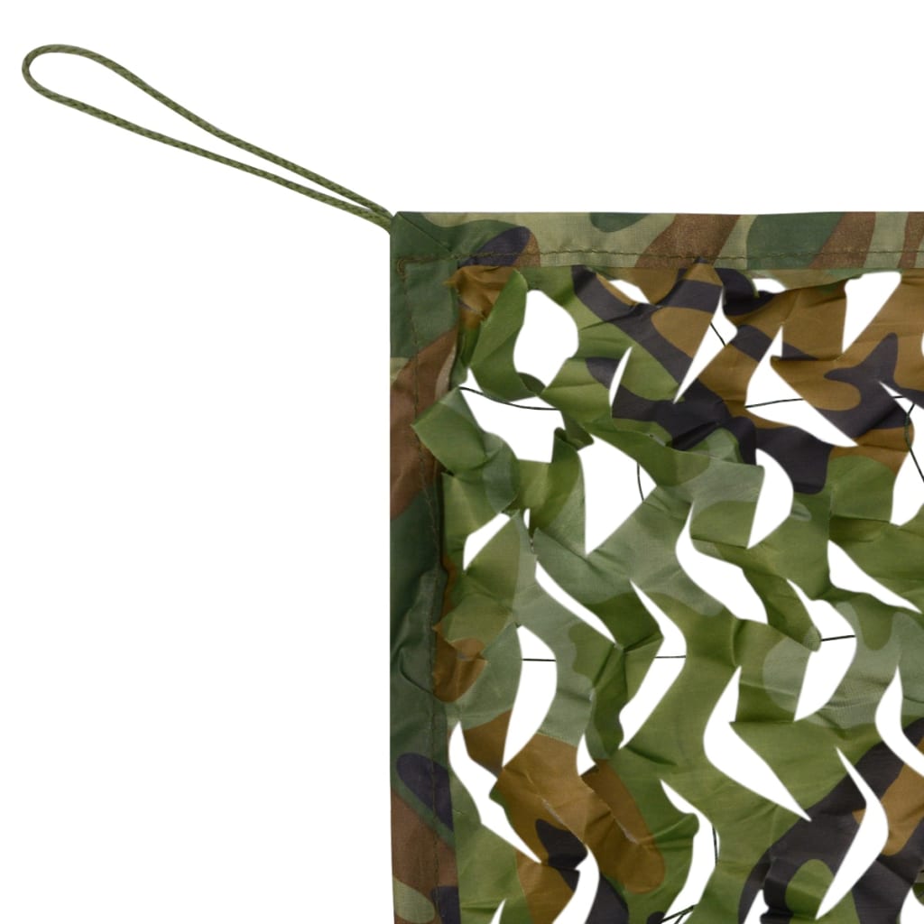 Tarnnetz US Woodland 4x4 m mit Packsack