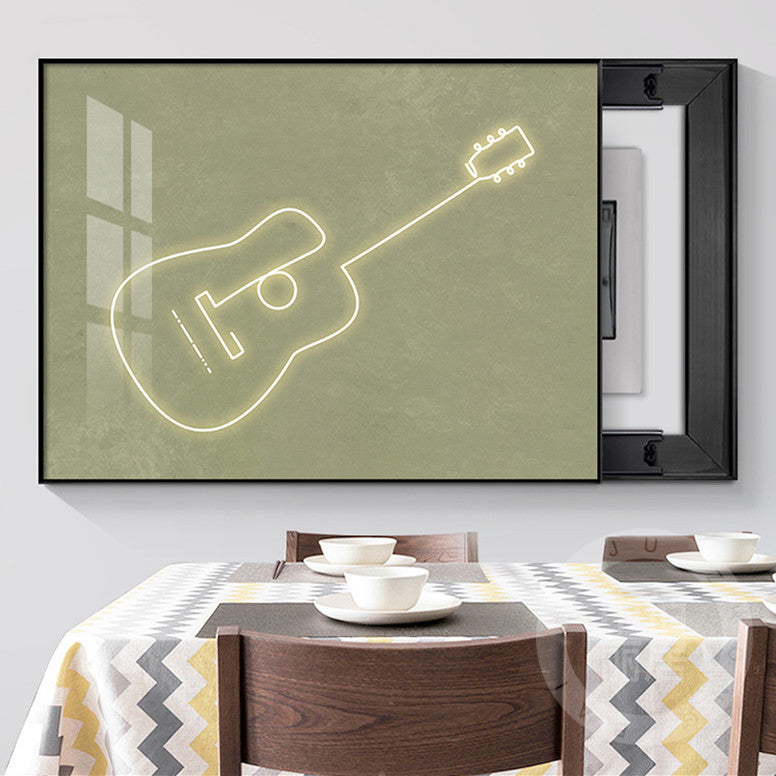 Abstrakte Linien Wandbild