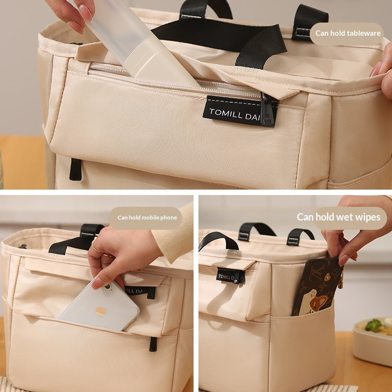 Kühlende Lunchtasche mit Henkel – Bild 3 | LuxeStyle