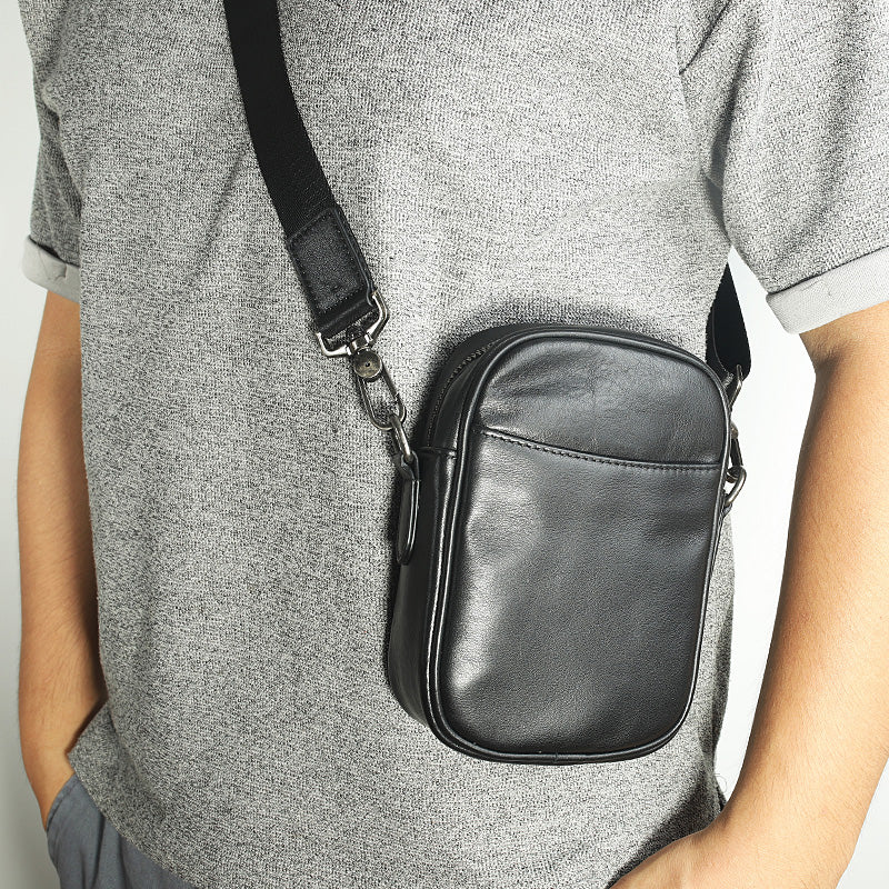Männer Brusttasche aus Leder – Bild 2 | LuxeStyle