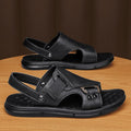 Herren Leder-Sandalen mit dicker Sohle – Bild 1 | LuxeStyle
