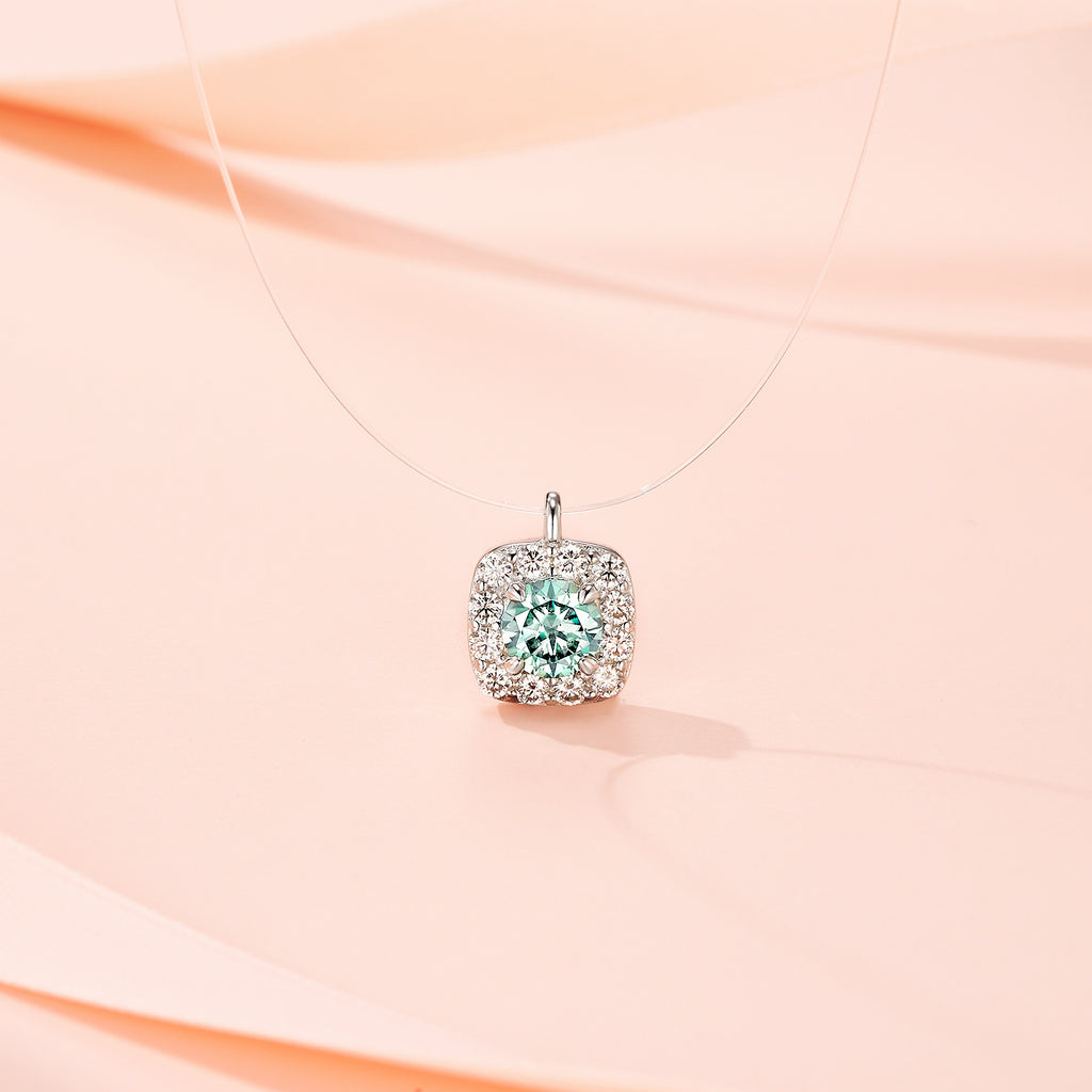 Mozanite Schlüsselbein-Kette Damen