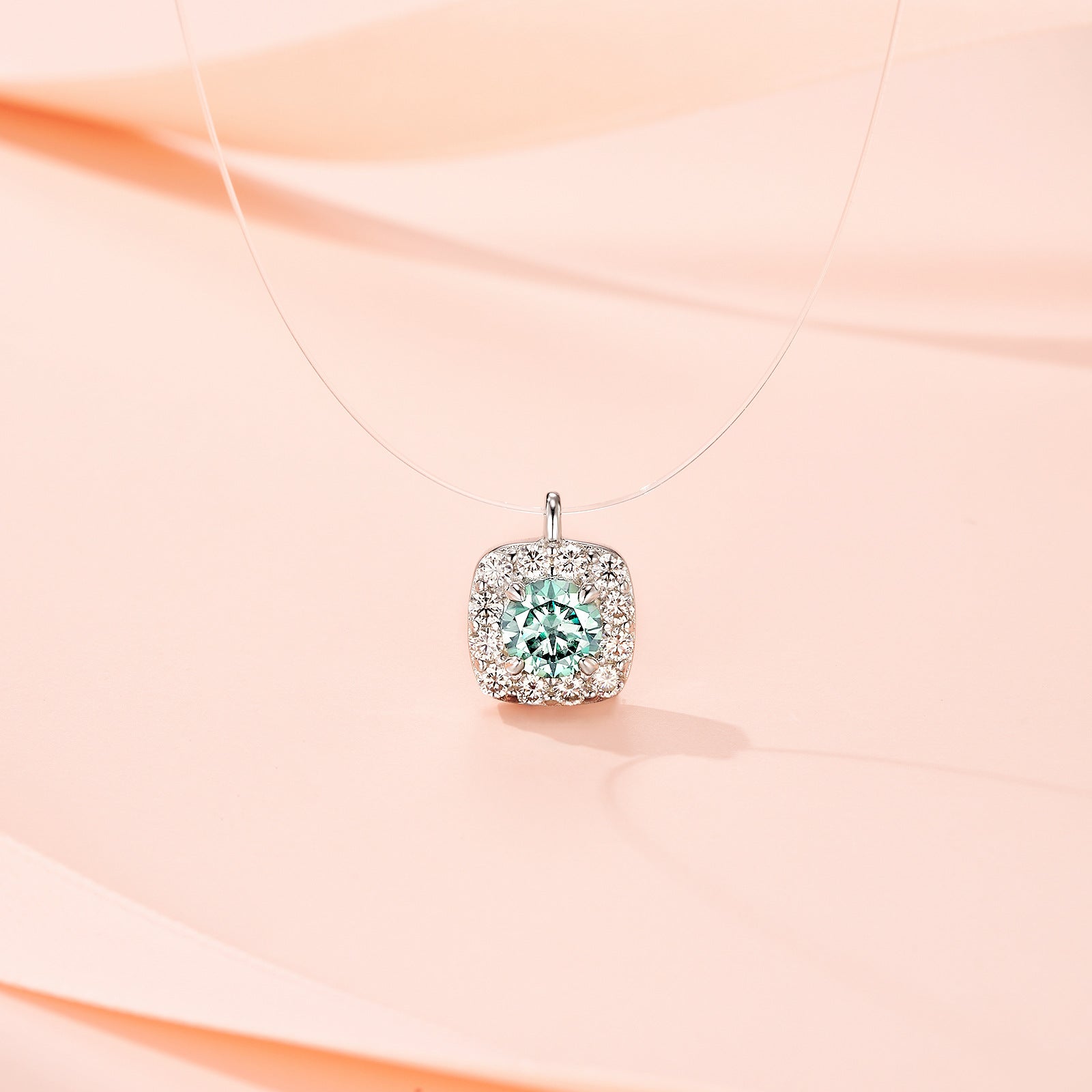 Mozanite Schlüsselbein-Kette Damen