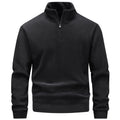 Herren Fleece-Pullover mit Stehkragen – Bild 2 | LuxeStyle