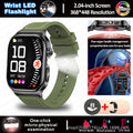 Smartwatch mit Bluetooth-Telefonie und Taschenlampe | LuxeStyle
