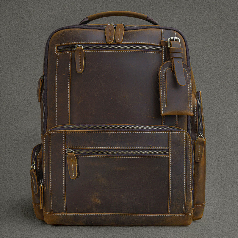 Rucksack aus Rindsleder – Bild 2 | LuxeStyle