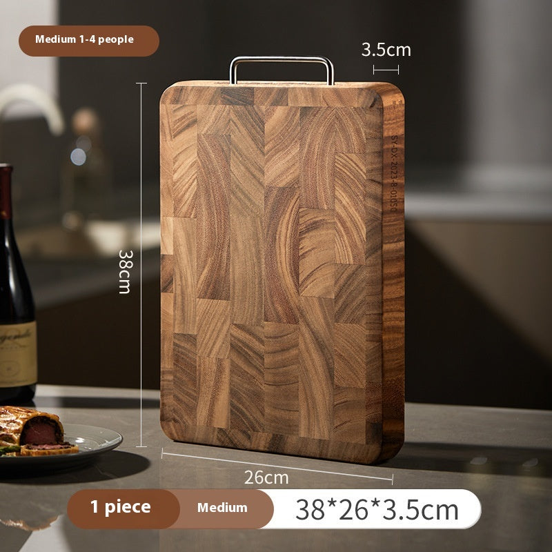 Kochbrett aus Massivholz – doppelseitig – Bild 5 | LuxeStyle