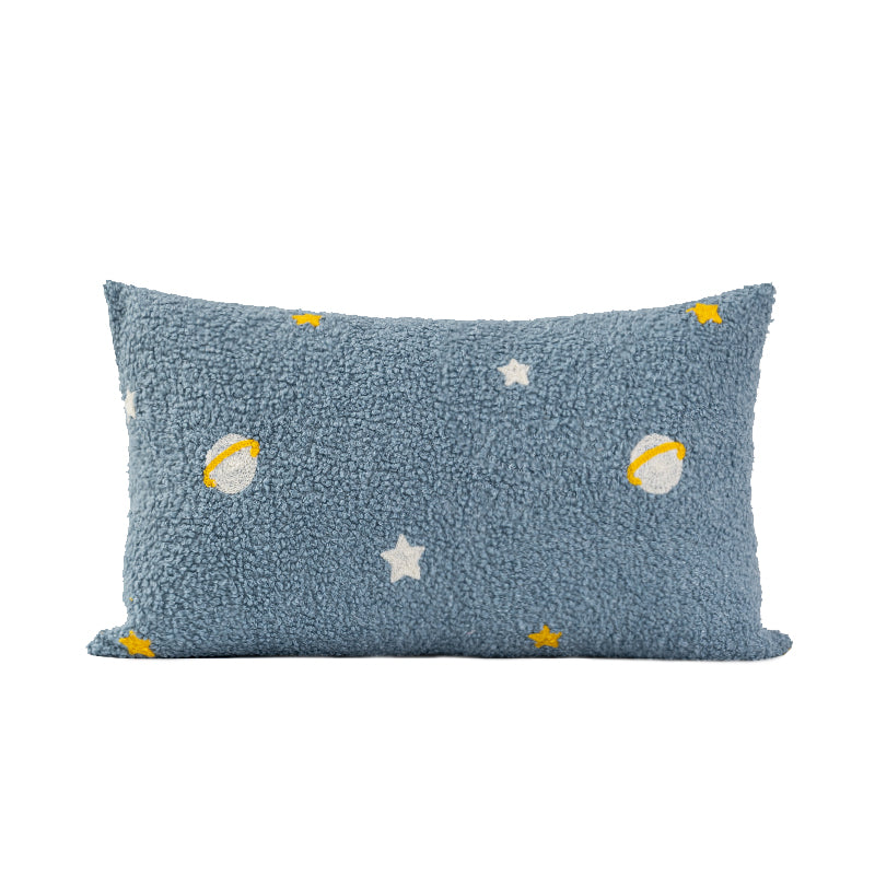 Ins Blue Planet Kissen bestickt – Bild 5 | LuxeStyle