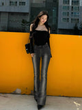 Slim Fit Jeans mit hohem Bund – Ansicht 5