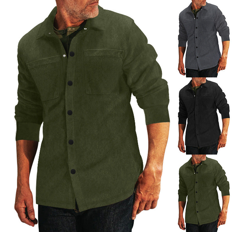 Corduroy-Hemd – Bild 1 | LuxeStyle
