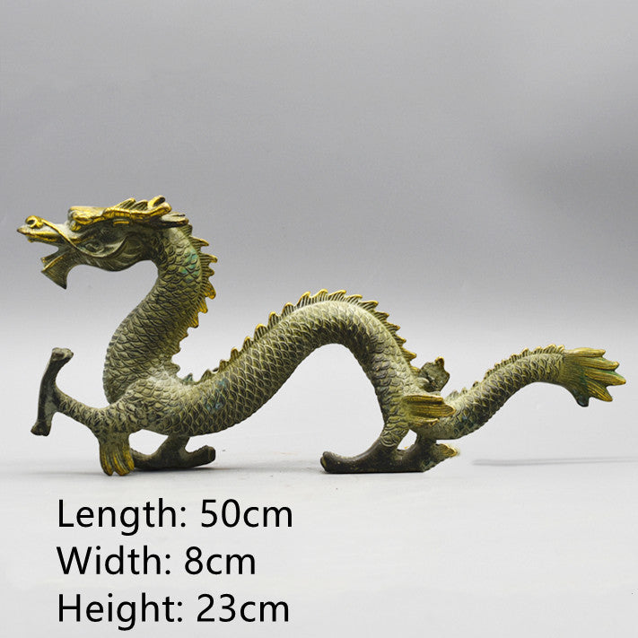 Antiker Bronze Drache mit Kugel – Bild 11 | LuxeStyle