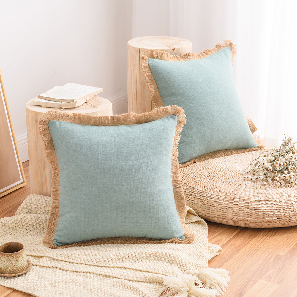 Nordic Style Kissenbezug aus Baumwolle und Leinen – Bild 12 | LuxeStyle