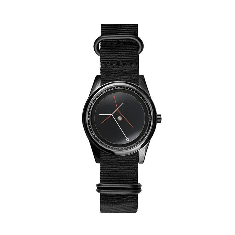 Jugendvoll Studentenuhr mit Canvas Armband